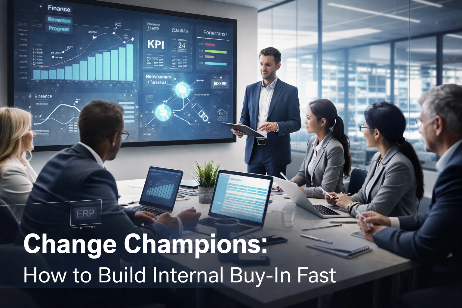 Change Champions: How to Build Internal Buy-In Fast