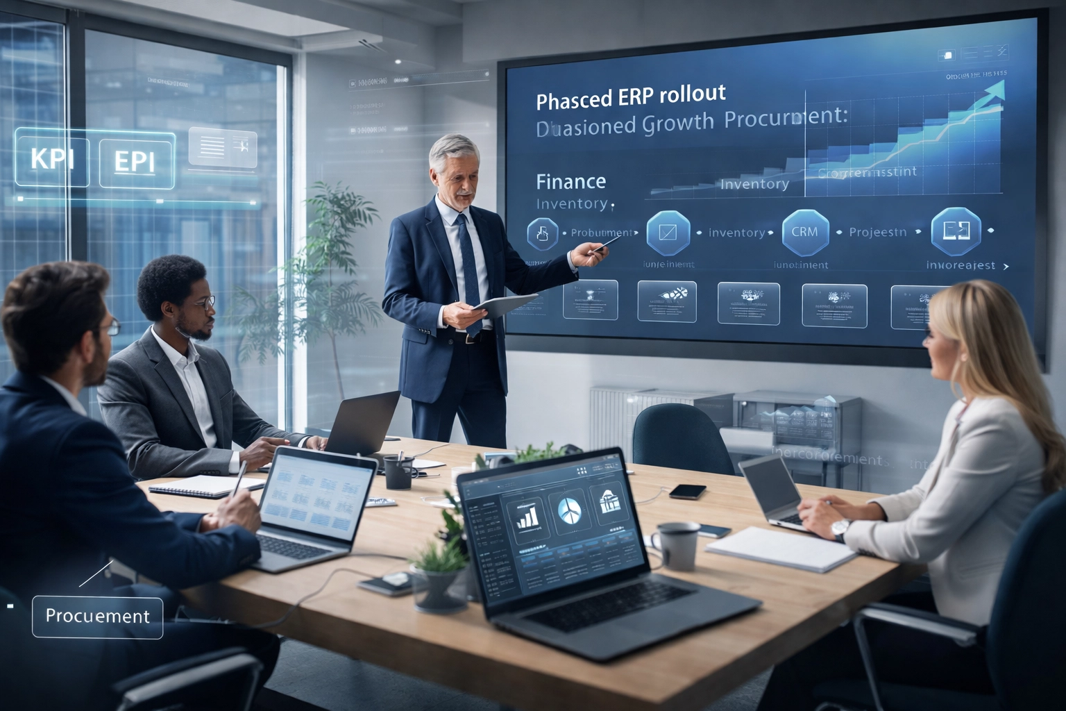 Phased ERP Rollout: How to Win Buy-In and Reduce Risk