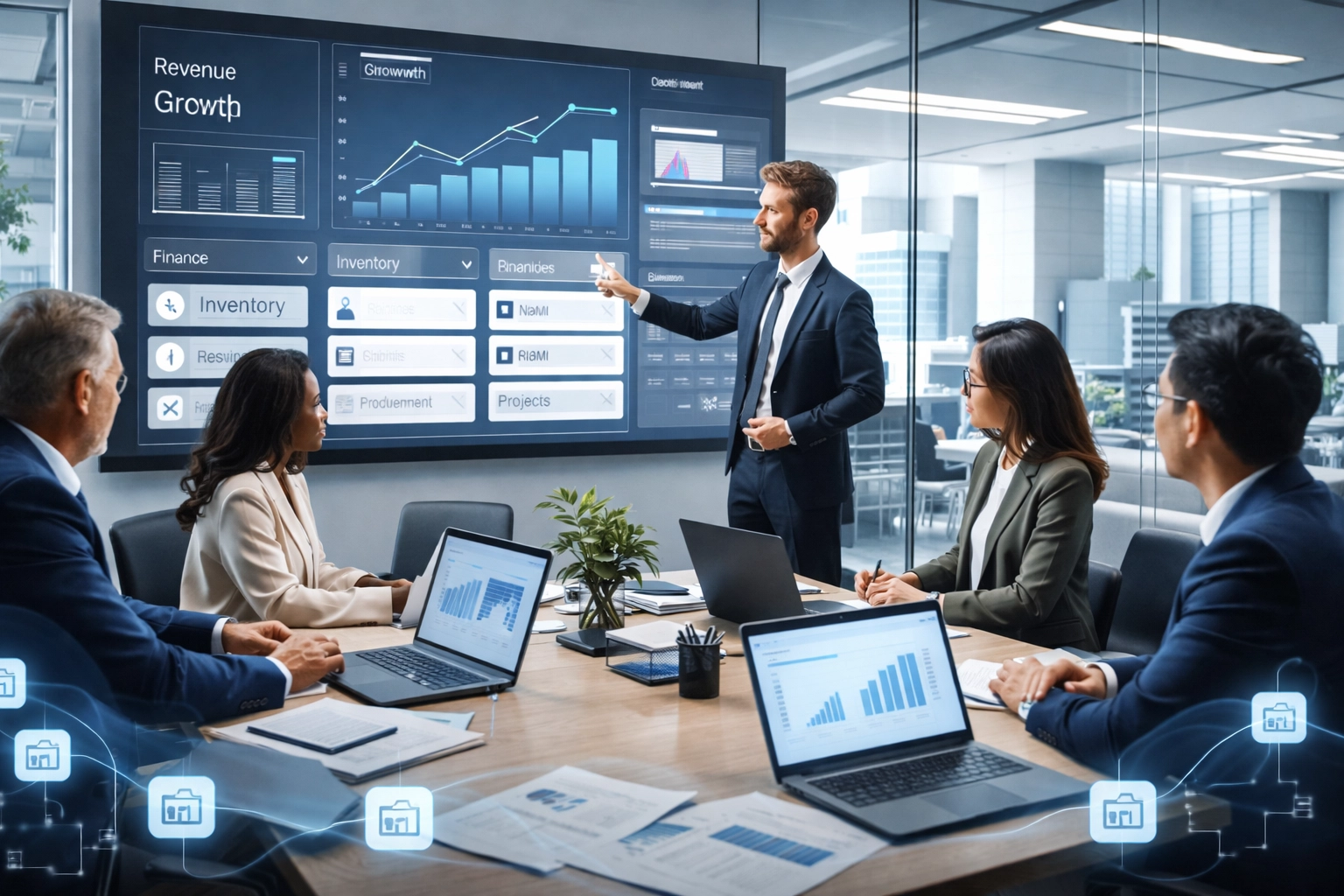 Building a Single Source of Truth: ERP for Leadership Visibility